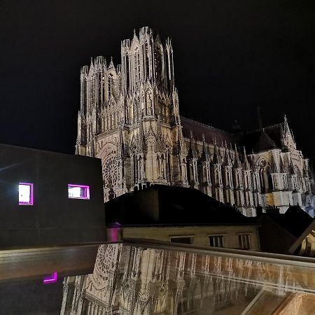 Logement Cosy Renove Au Pied De La Cathedrale Avec Climatisation Reims Exterior foto